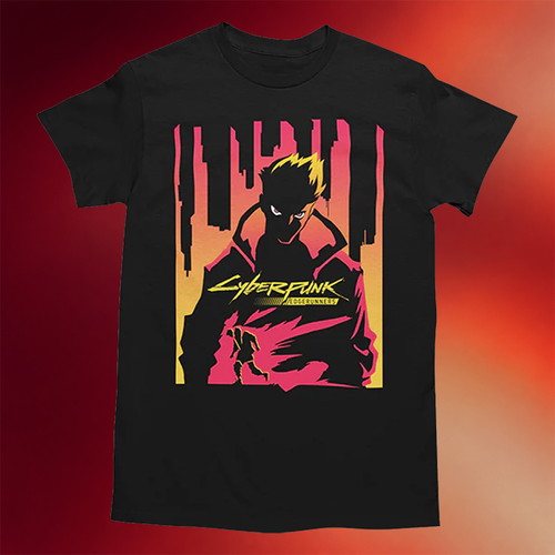 Cyberpunk Merch Cyberpunk Edgerunners David Martinez On Fire Shirt Video Game Lover Gift Ideas