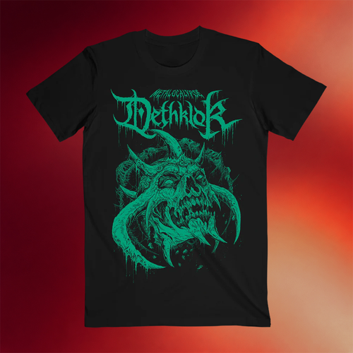 Dethklok Merch 2026 Deadface T-Shirt Metalocalypse Dethklok Shirt Gifts For Band Fans