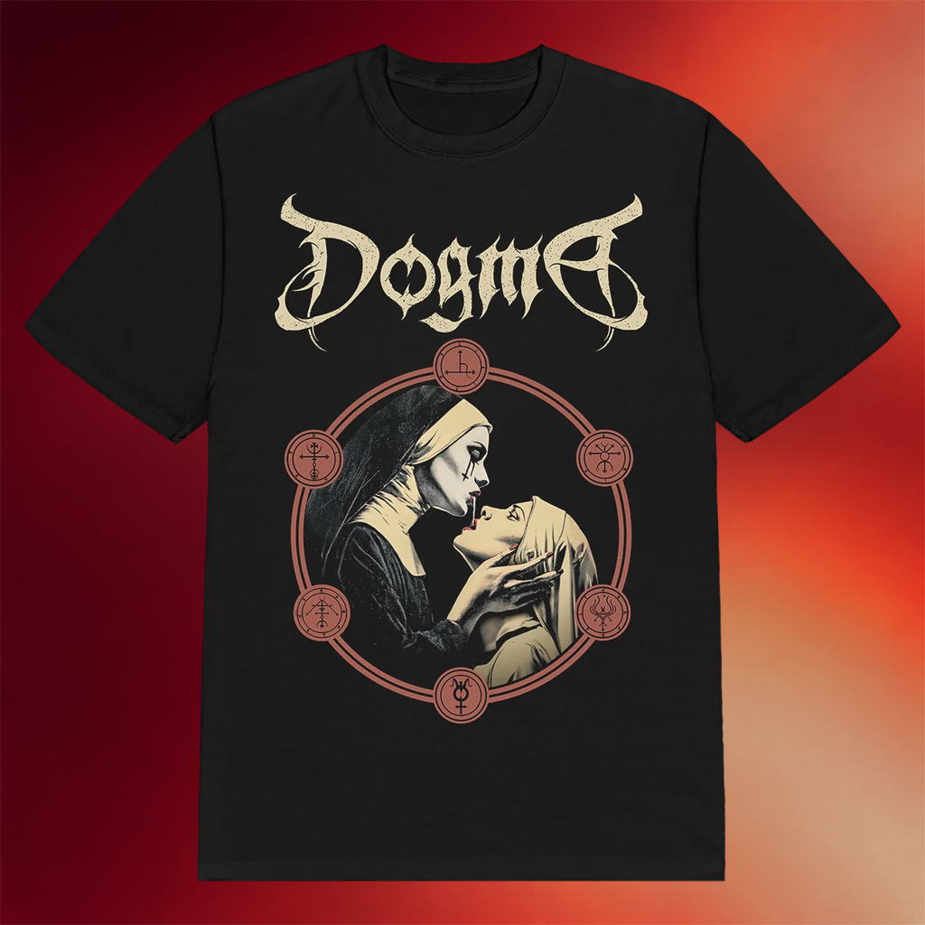 Dogma Merch 2026 Spitting T-Shirt Black Dogma Band Shirts Music Gift Ideas For Guys