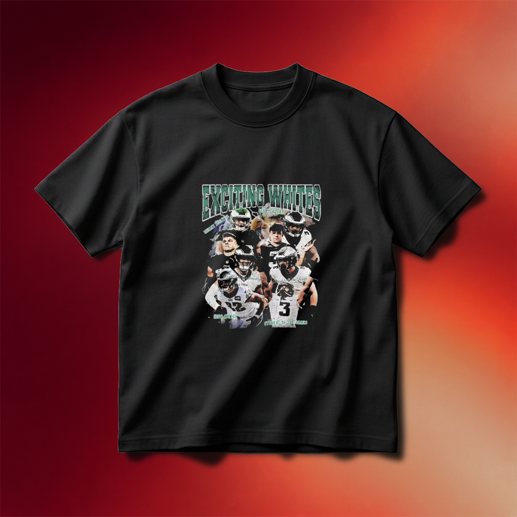 Cooper Dejean Exciting Whites Shirt Presents For Football Fans