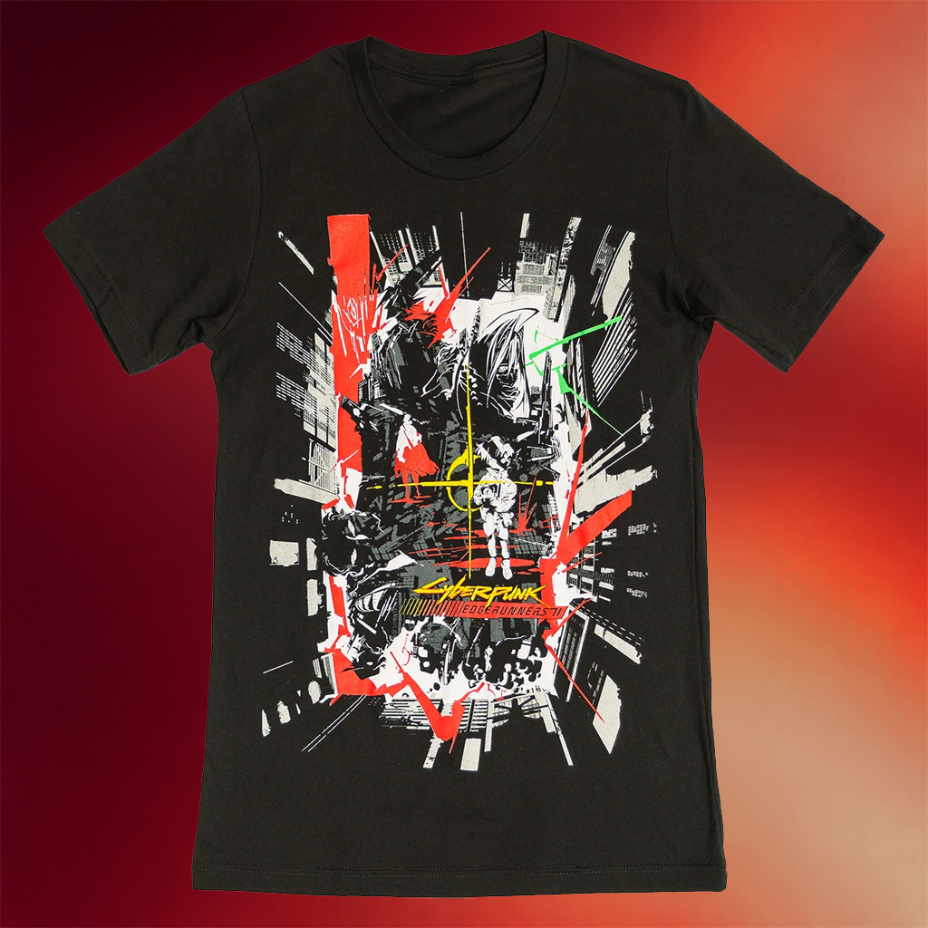 Cyberpunk Merch Cyberpunk Edgerunners 2 Poster Art T-Shirt Birthday Gifts For Husband