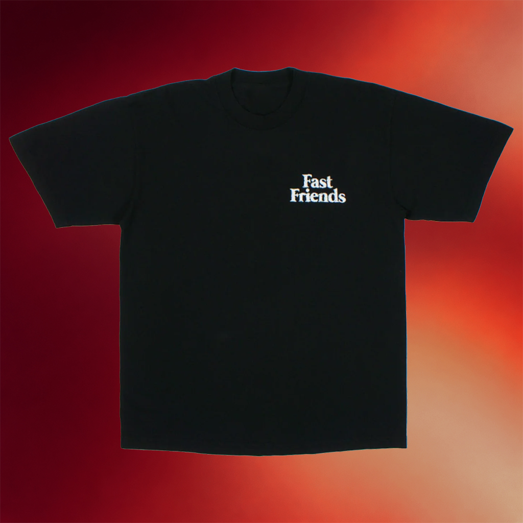 Fast Friends Merch 2026 Fast Friends Logo T-Shirt Black Birthday Gift For Brothers