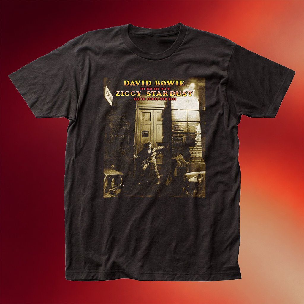 David Bowie Merch 2026 Ziggy Sepia T-Shirt David Bowie Shirt Best Gifts For Music Lovers