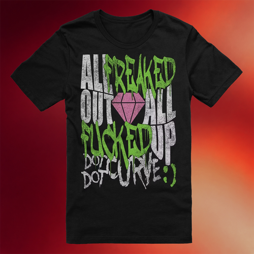 Dot Dot Curve Merch 2026 All Freaked Out T-Shirt Music Related Gifts For Guys