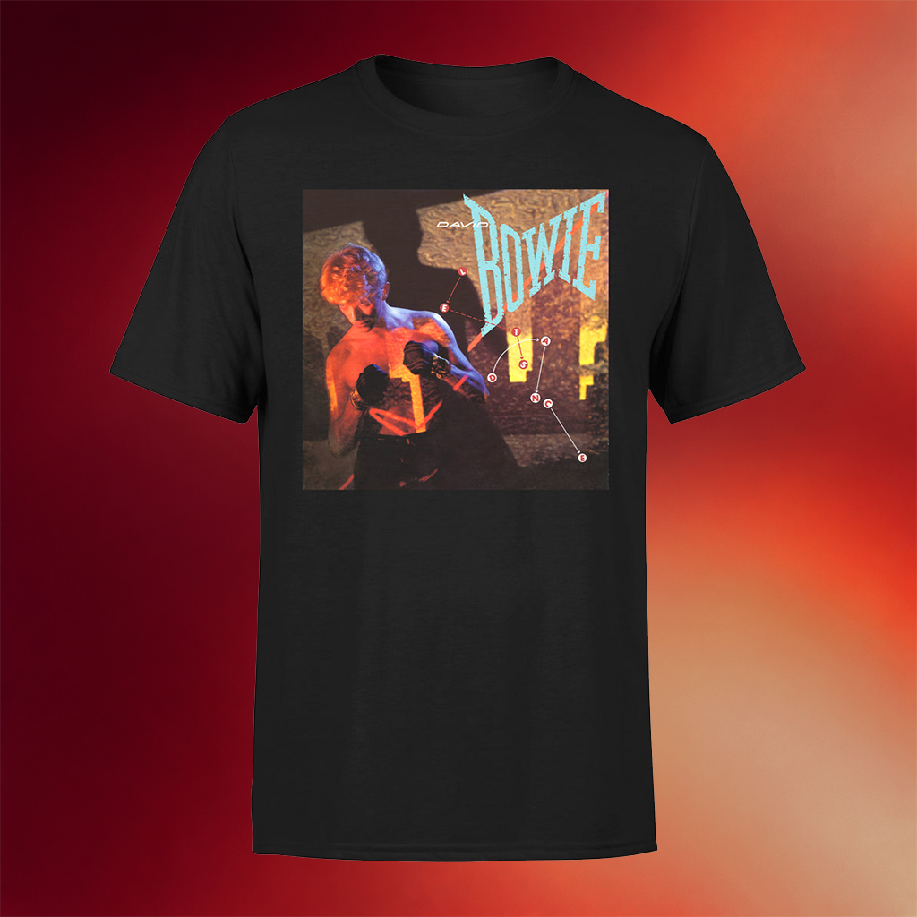 David Bowie Merch 2026 Let_s Dance Cover T-Shirt Music Lover Gifts For Him