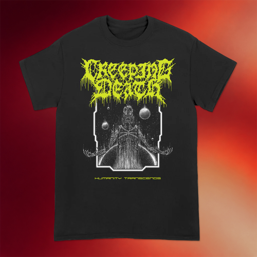 Creeping Death Merch 2026 Levitating Shirt Humanity Transcends T-Shirt Gifts For Music Fans