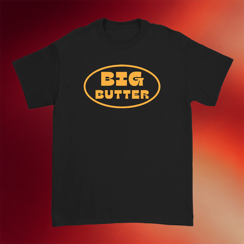 Connor Higgins Merch 2026 Big Butter T-Shirt Black Gifts For Baseball Lovers