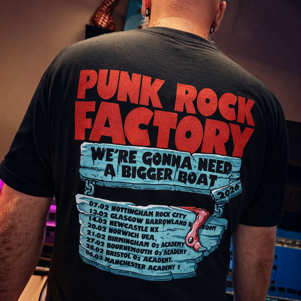 Punk Rock Factory Merch 2026 We_re Gonna Need A Bigger Boat Tour T-Shirt Gifts For Fans