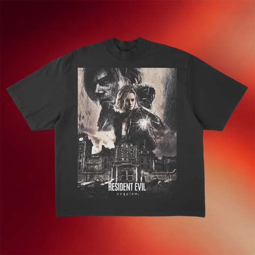 Prestige Merch Supply Resident Evil Requiem Leon_s Here T-Shirt Resident Evil 9 Merch Fan Gifts