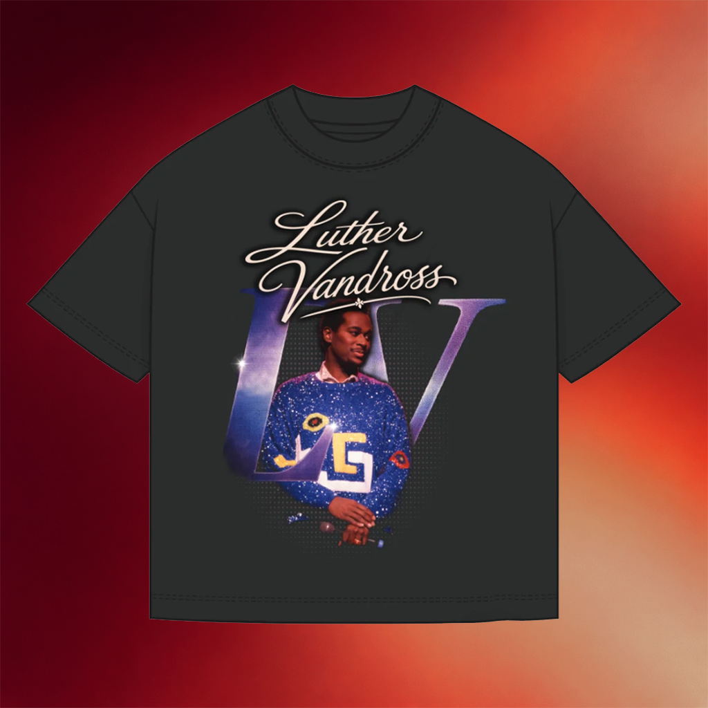 R&B Only Merch 2026 Luther Vandross X R&B ONLY LV T-Shirt Gifts Ideas For Music Lovers