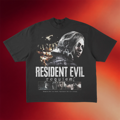Prestige Merch Supply Resident Evil Requiem T-Shirt Resident Evil 9 Merch Gift For Gamers