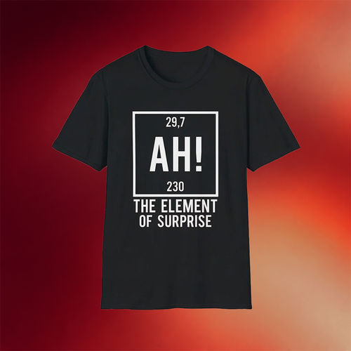 Project Hail Mary Ryan Gosling Ah The Element Of Surprise Shirt 2026 Project Hail Mary T-Shirt