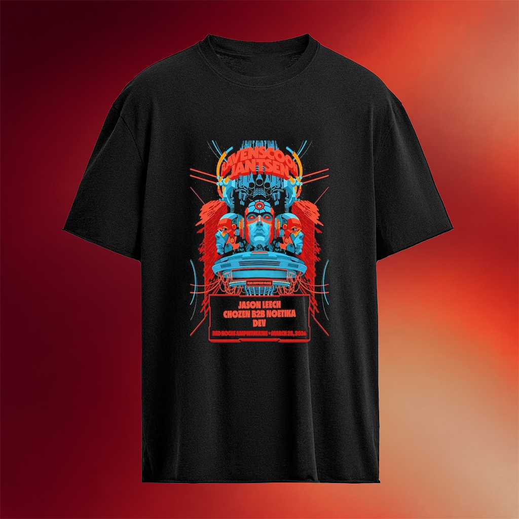 Ravenscoon And Jantsen Mar 28 2026 Red Rocks Amphitheatre In Morrison CO T-Shirt Gifts For Fans
