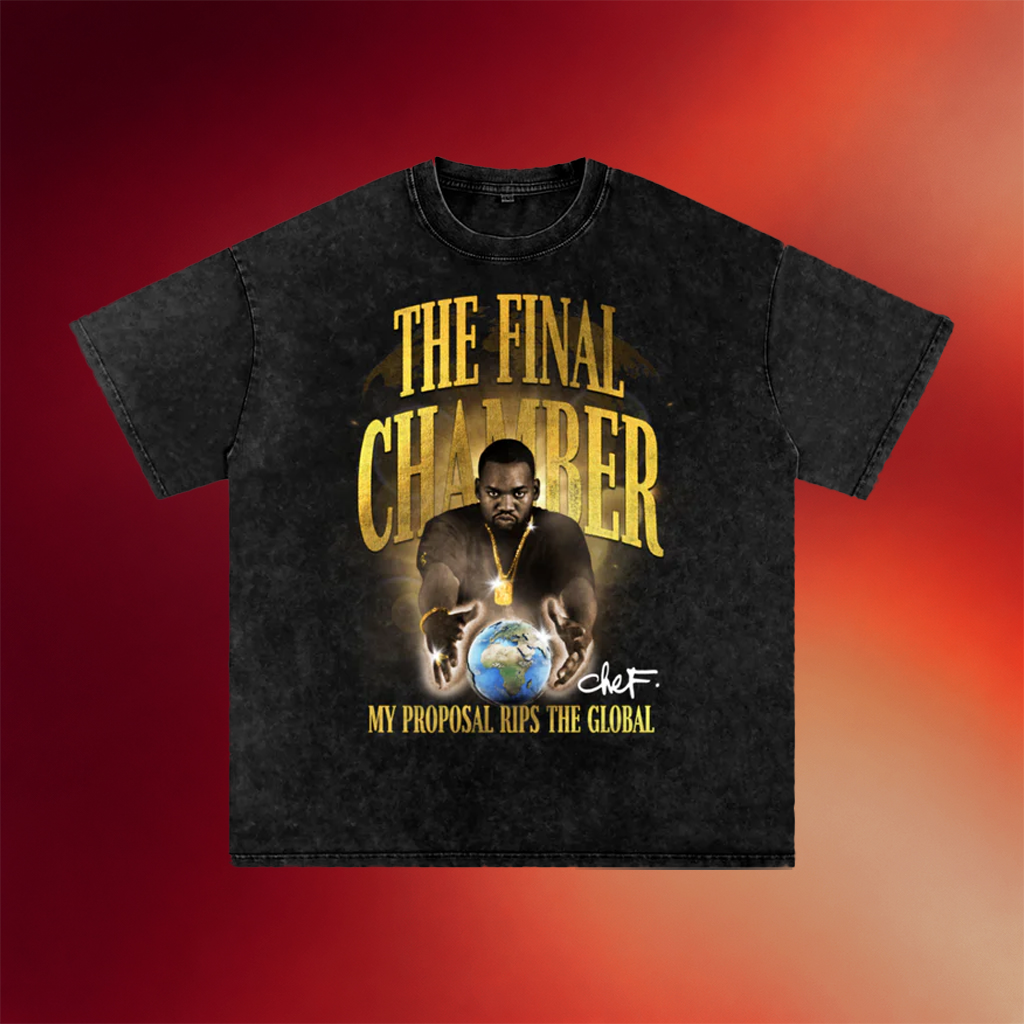 Raekwon Merch 2026 The Final Chamber Wash T-Shirt Gifts For Rapper Fans