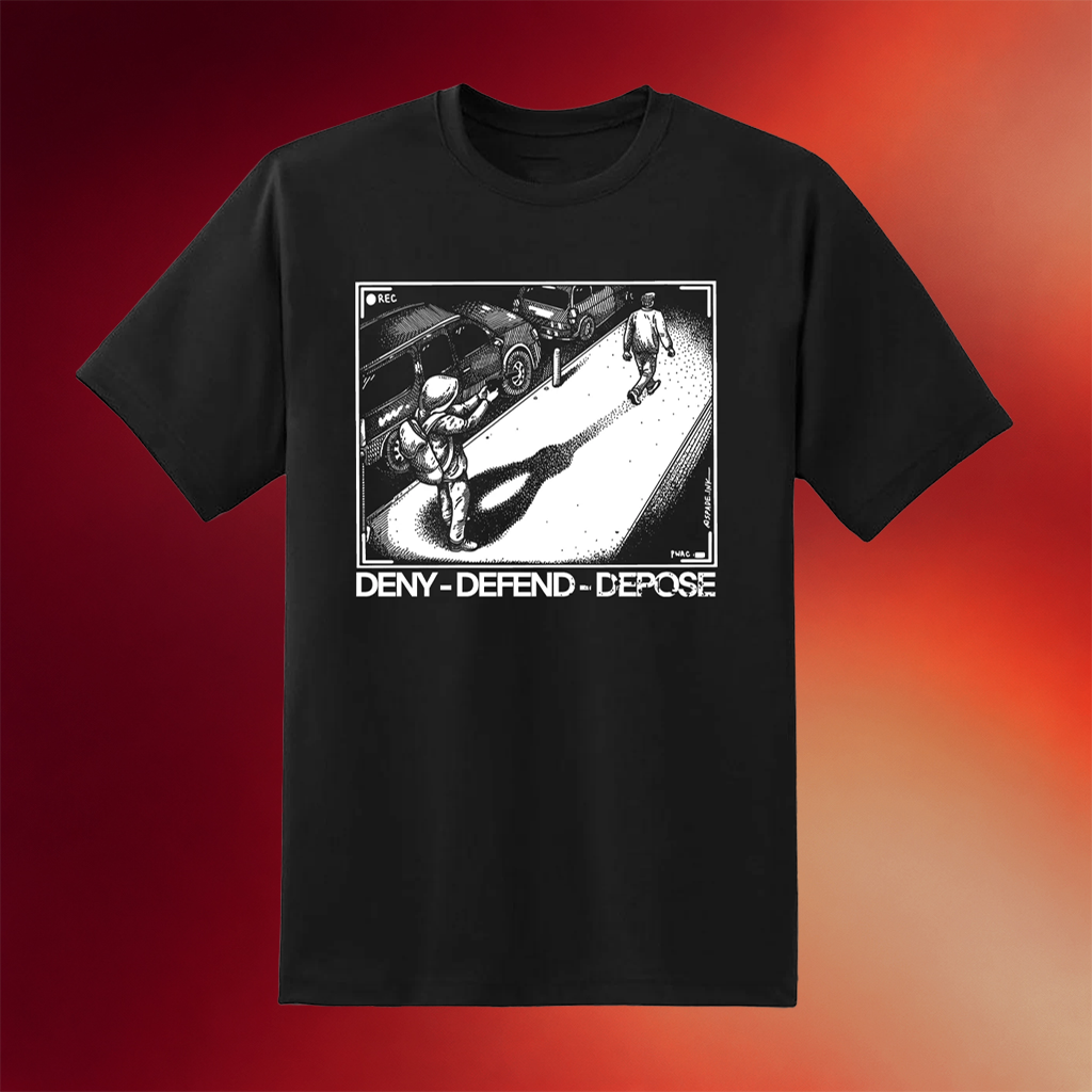 Punk With A Camera Merch 2026 Deny Defend Depose Spade Ink T-Shirt Present For Friends