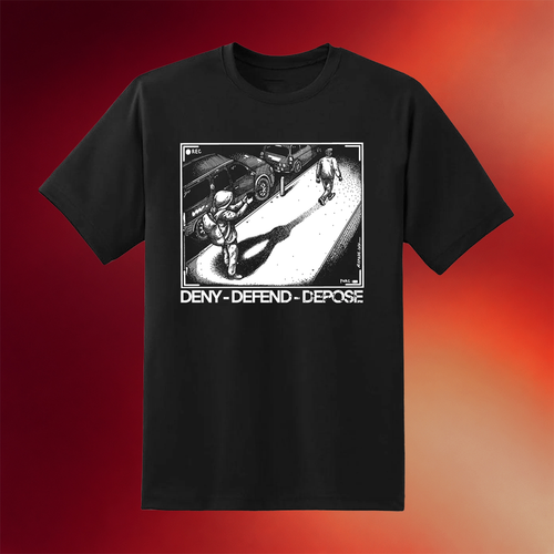 Punk With A Camera Merch 2026 Deny Defend Depose Spade Ink T-Shirt Present For Friends