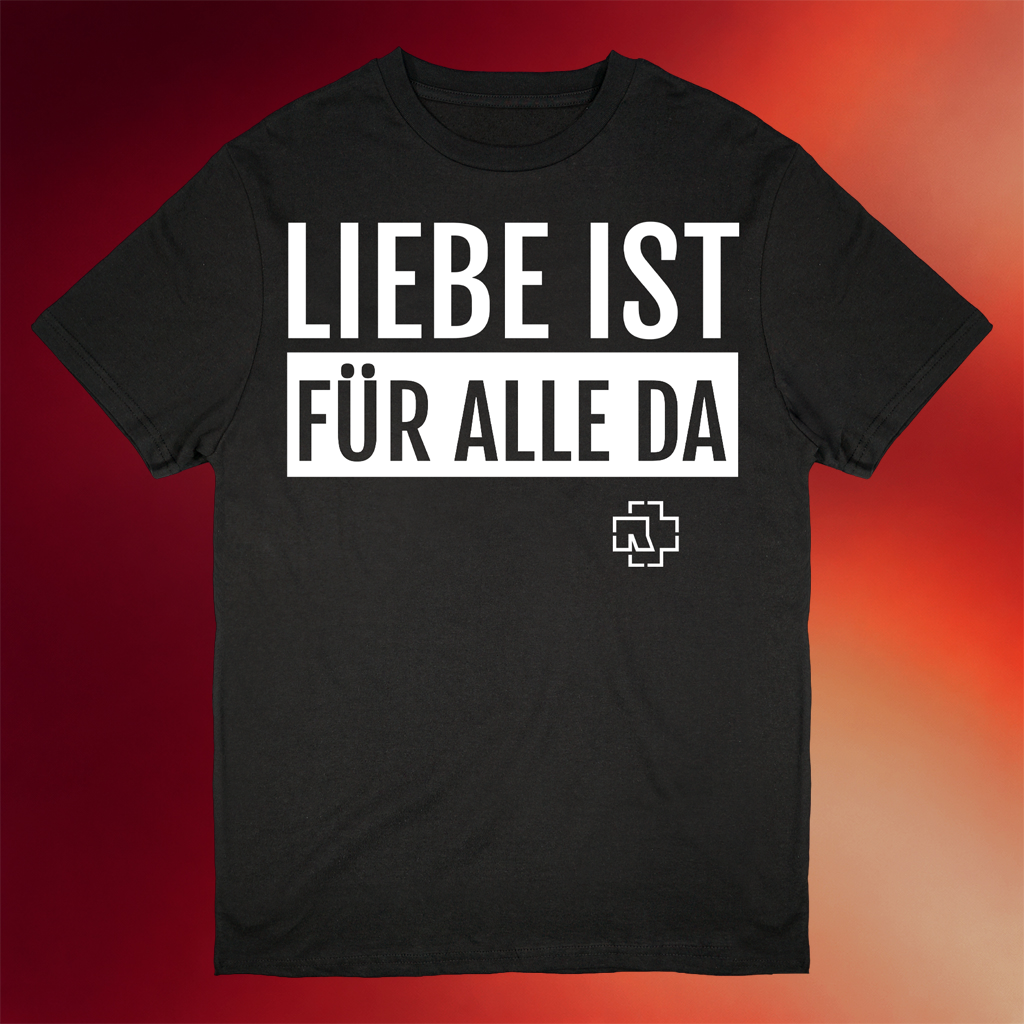 Rammstein Merch Liebe Ist Fur Alle Da T-Shirt Gifts For Band Fans