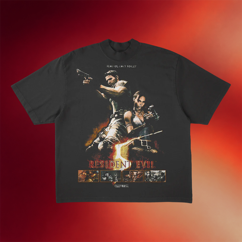 Prestige Merch Supply Resident Evil 5 Fear You Can_t Forget T-Shirt Gifts For Brothers