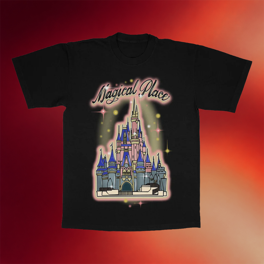 Rope Drop Threads Merch 2026 Magical Place Graphic T-Shirt Black Gifts Ideas For Her