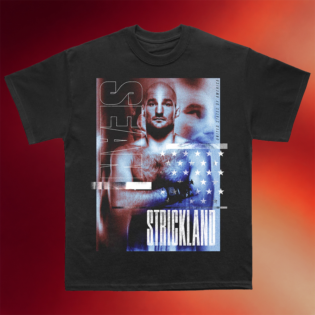 Sean Strickland Merch Black Sean Strickland Houston T-Shirt Best Gifts For Fans