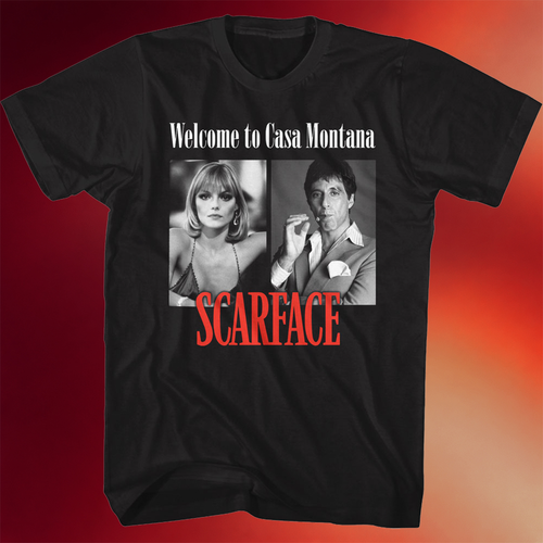 Scarface Merch Welcome To Casa Montana Scarface T-Shirt Tony Montana Shirt Fan Gifts
