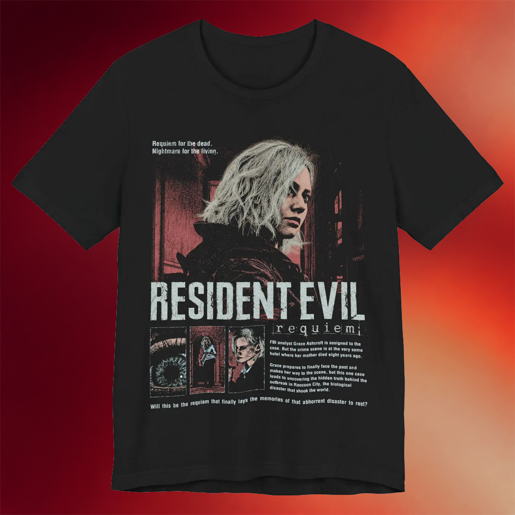 Resident Evil Requiem Merch 2026 Resident Evil Requiem T-Shirt Gifts For Game Lovers