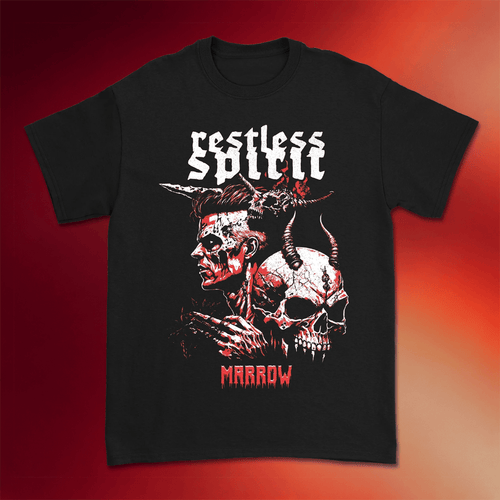 Restless Spirit Merch 2026 Marrow T-Shirt Black Music Gift Ideas For Guys