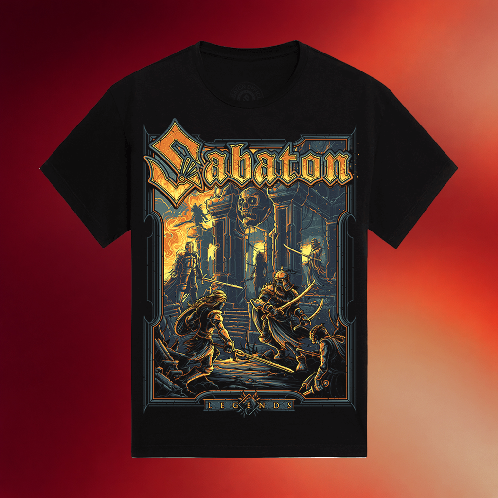 Sabaton Merch The Legendary Tour 2025 T-Shirt Sabaton Shirt Gifts For Music Lovers