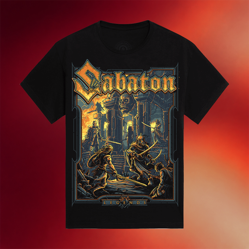 Sabaton Merch The Legendary Tour 2025 T-Shirt Sabaton Shirt Gifts For Music Lovers