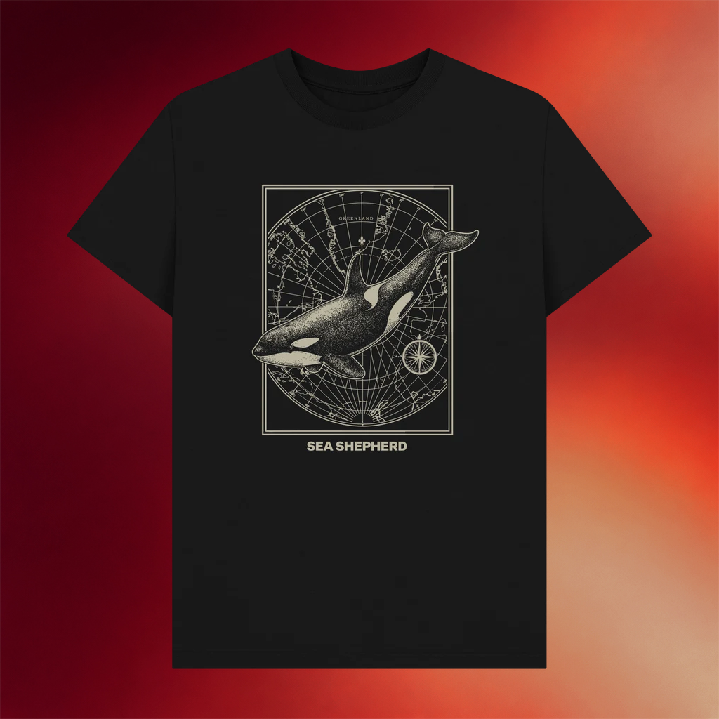 Sea Shepherd Merch 2026 Nautical Orca T-Shirt Ocean Protector Shirt Unique Gifts For BFF