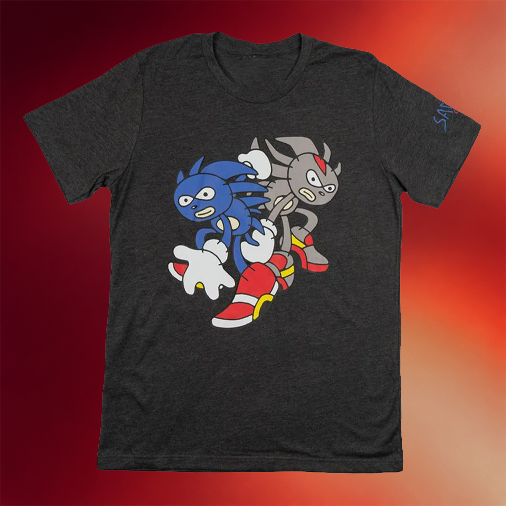 Sanic Merch 2026 Sonic The Hedgehog Sanic And Shedew Adventure T-Shirt BFF Gifts