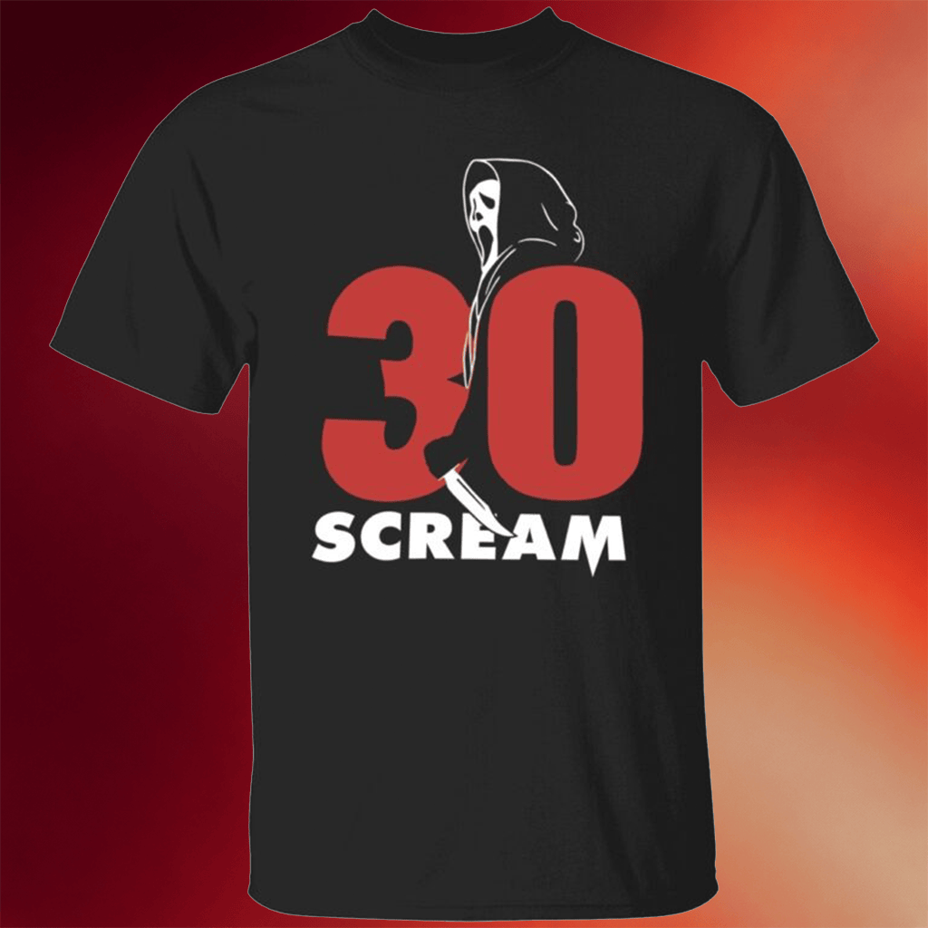 Scream Kill Tour Shirt Scream 7 30th Anniversary Merch Gifts For BFF Horror Lovers