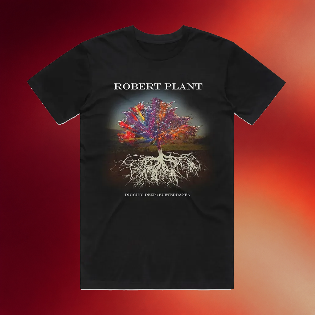 Robert Plant Merch 2026 Subterranea T-Shirt Best Gifts For Music Lovers