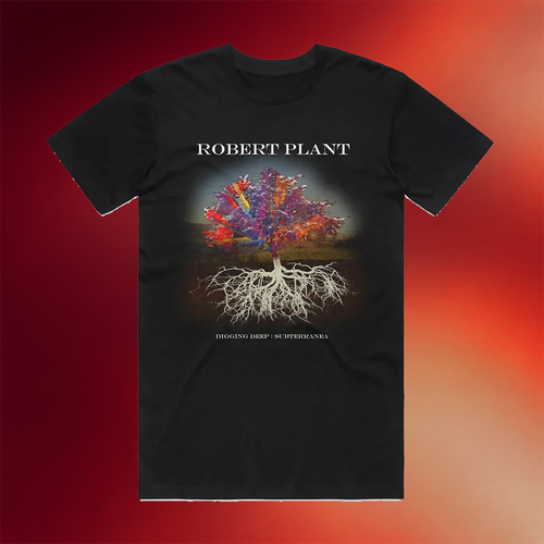 Robert Plant Merch 2026 Subterranea T-Shirt Best Gifts For Music Lovers