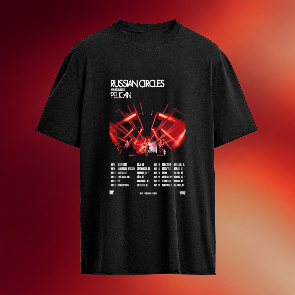 Russian Circles And Pelican May Tour 2026 T-Shirt Russian Circles Merch Gifts For Band Fans