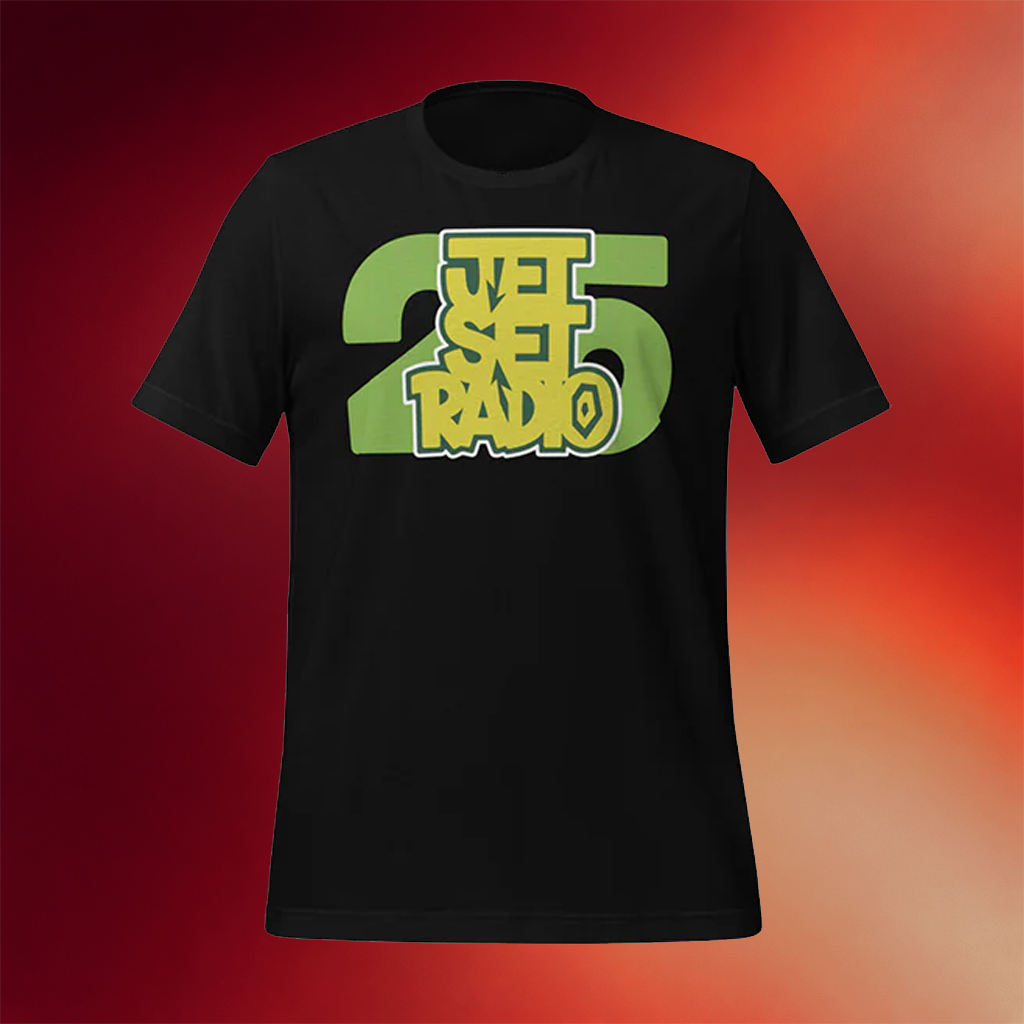 Sega Merch 2026 Jet Set Radio 25th Anniversary T-Shirt Gift Ideas For Him