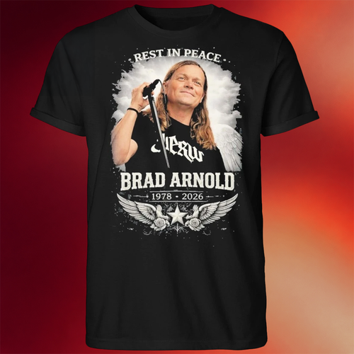 RIP Brad Arnold 1978-2026 3 Doors Down Band Rest In Peace T-Shirt Fan Apparel