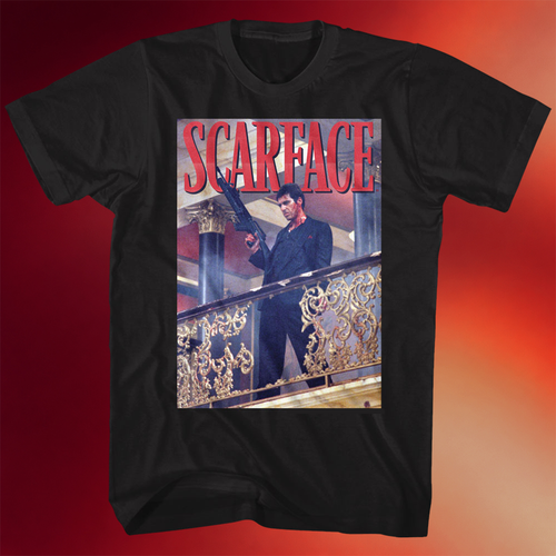 Scarface Shirt Tony Montana Poster Scarface T-Shirt Special Birthday Gifts For Dad