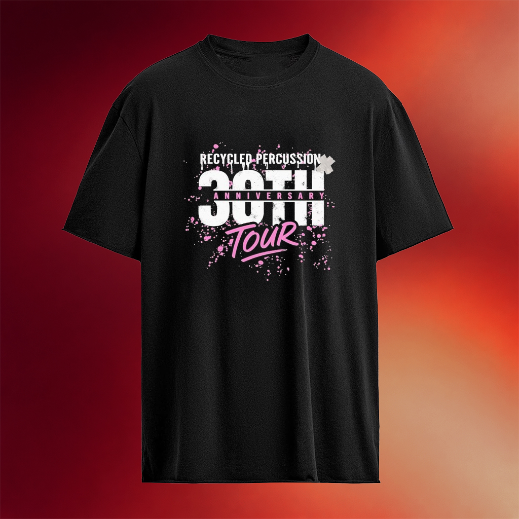Recycled Percussion 30 Years Anniversary Tour T-Shirt Recycled Percussion Merch Gifts For Fans