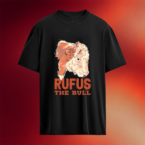 Rufus The Bull Cow T-Shirt Birthday Ideas For Husband