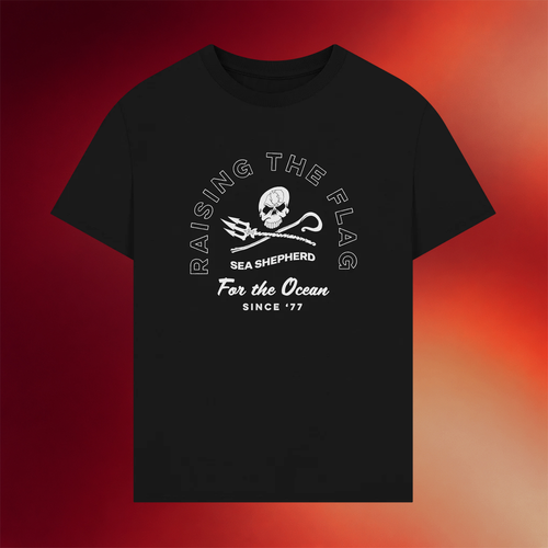 Sea Shepherd Merch 2026 Raising The Flag For The Ocean T-Shirt Gifts Ideas For Marine Lovers