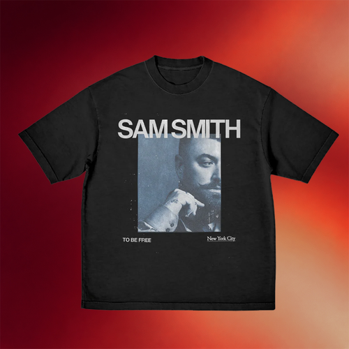 Sam Smith Merch To Be Free Nyc Black T-Shirt Sam Smith Shirt Best Gifts For Music Lovers