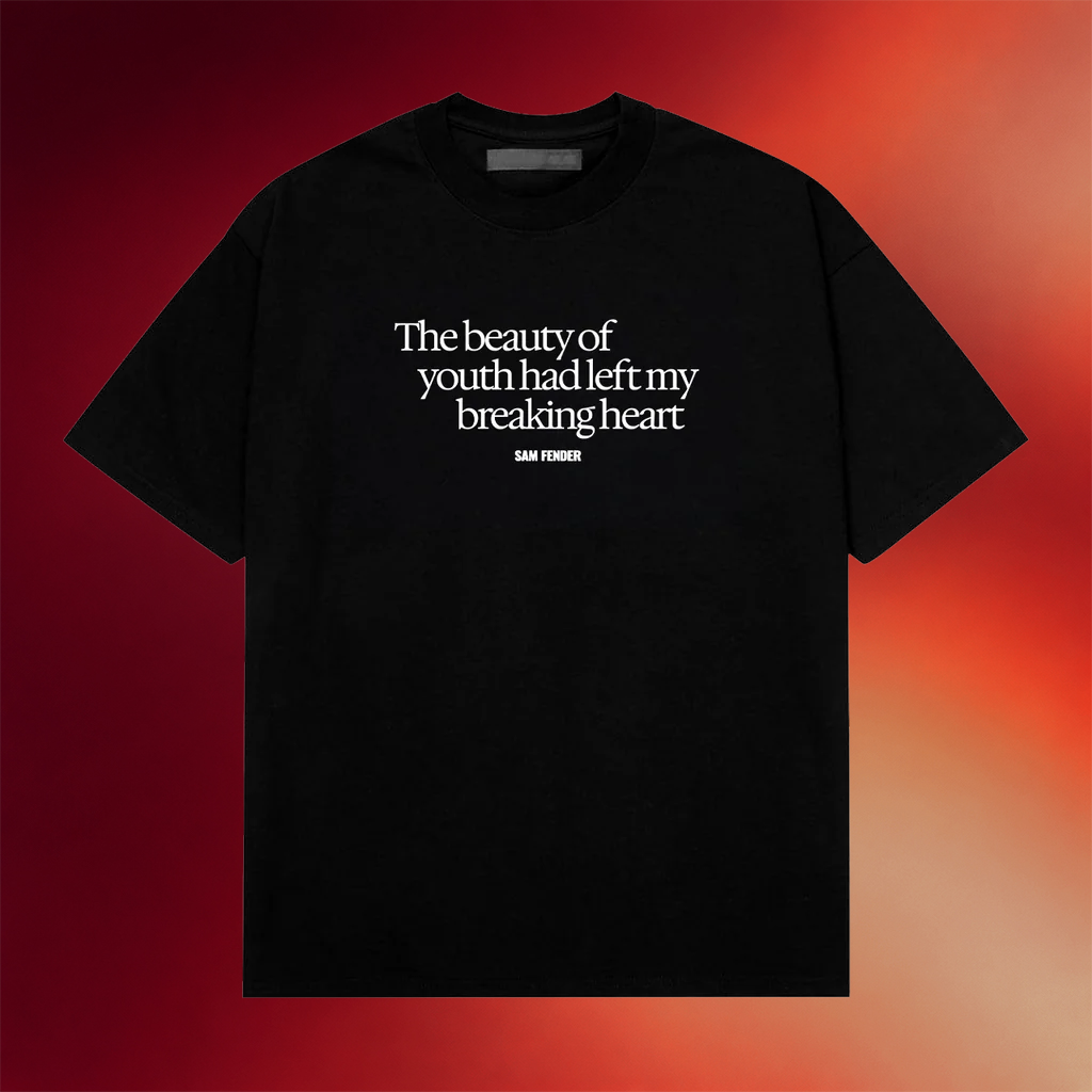 Sam Fender Merch 2026 The Beauty Of Youth T-Shirt Music Gift Ideas For Guys