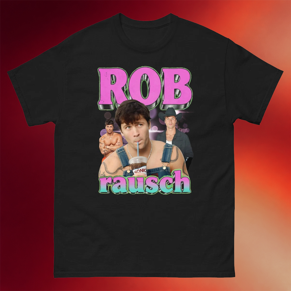 Rob Rausch Merch 2026 Soda T-Shirt Rob Rausch Love Island Shirt Gifts For Fans