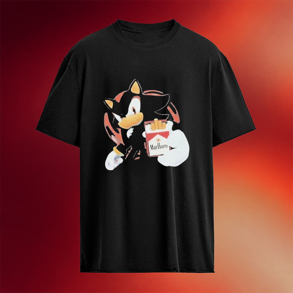 Shadow The Hedgehog Marlboro Red T-Shirt Unique Birthday Gift For Him