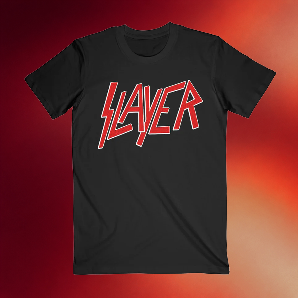 Slayer Merch Slayer Classic Logo T-Shirt Birthday Present For Husband Music Lovers