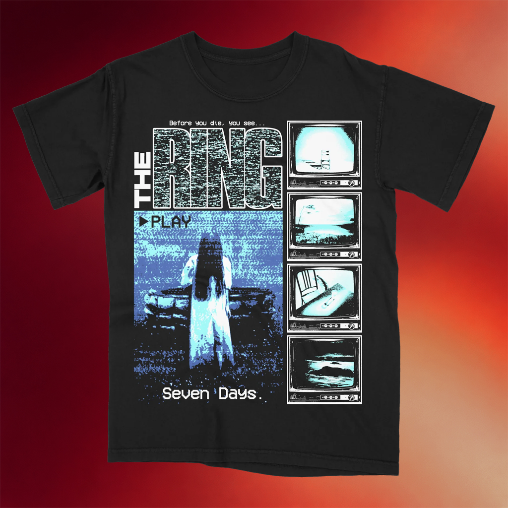 StudioHouse Designs Merch 2026 The Ring Seven Days T-Shirt Gifts For The Horror Movie Fan