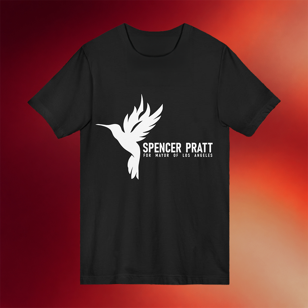 Spencer Pratt Merch 2026 Los Angeles Mayor T-Shirt Political Parody Shirt Gifts For Dad