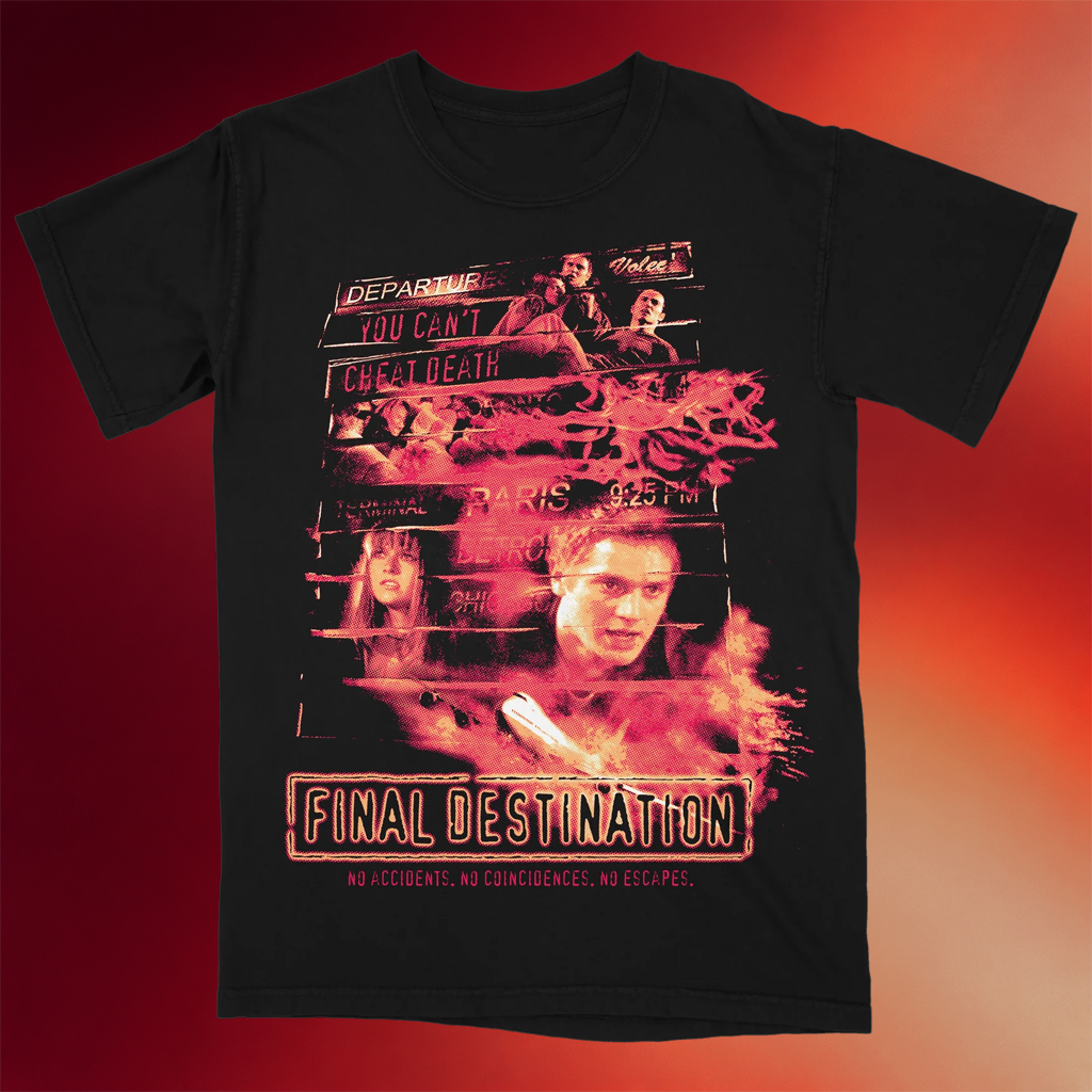 StudioHouse Designs Merch 2026 Final Destination  T-Shirt Gifts For Horror Movie Buffs