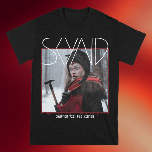 Skynd Merch 2026 Blood Frame T-Shirt Chapter VII Red Winter Shirt Gifts For Band Fans